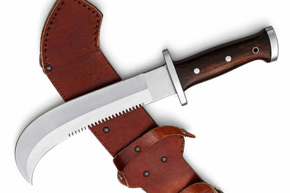 Chilean Corvo Knife for sale - Full Tang Blade With Leather Sheath - Unique Blades Runner