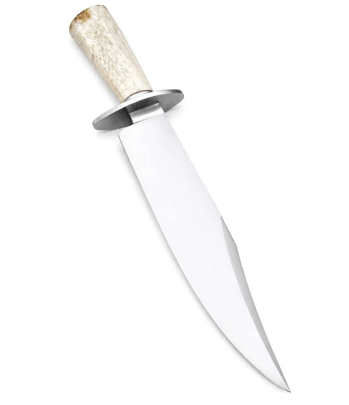 Classic Bowie Knife – Handmade Fixed Blade with Bone Handle - Unique Blades Runner