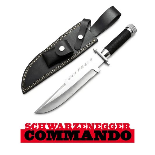 Commando Knife For Sale - Movie Replica Knife With D2 Tool Steel Blade - Unique Blades Runner