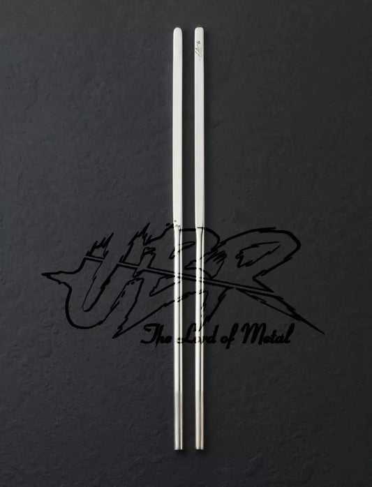 Custom Handmade D2 Steel Chopsticks - Non-Slip Reusable Gift Set - Unique Blades Runner