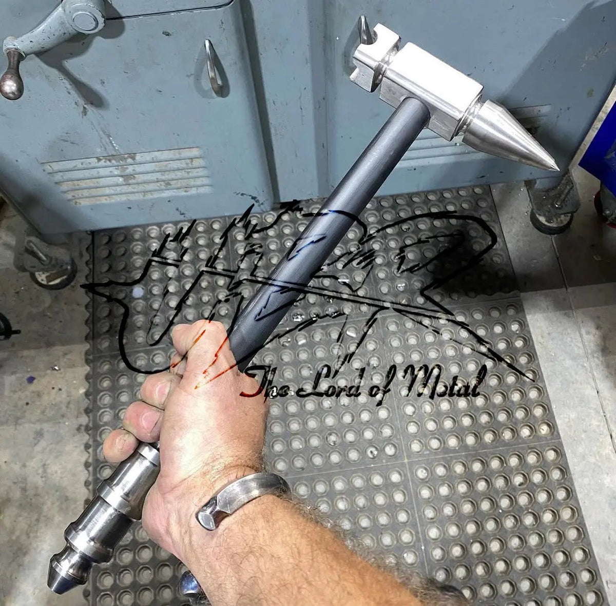 Custom Handmade D2 Steel Hammer | Micarta Handle | Durable & Unique - Unique Blades Runner