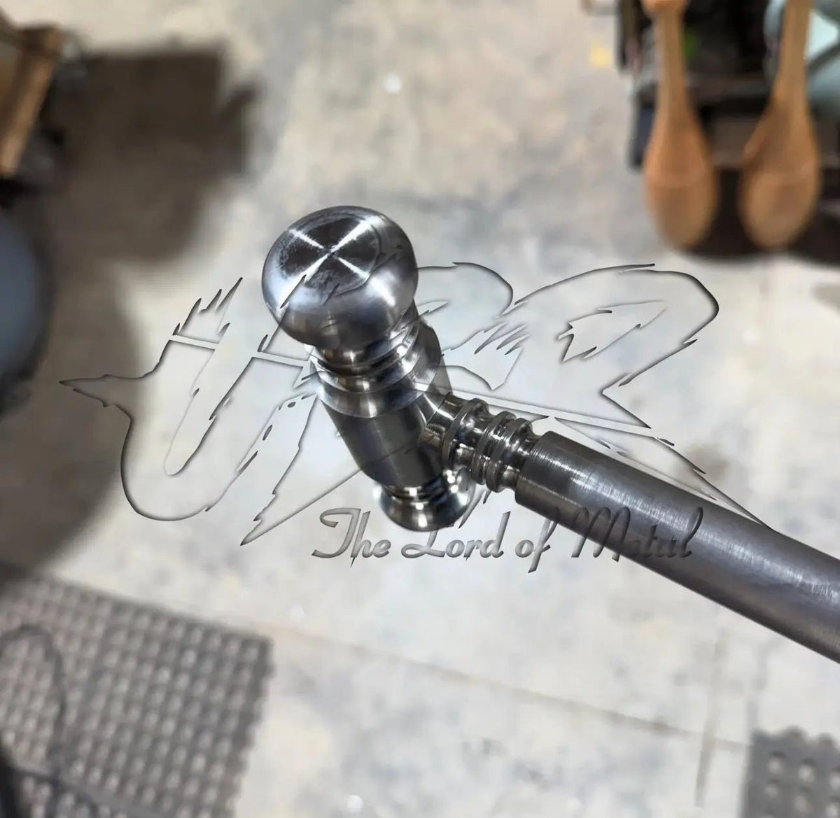 Custom Handmade D2 Steel Walking Stick – Durable & Stylish Cane - Unique Blades Runner