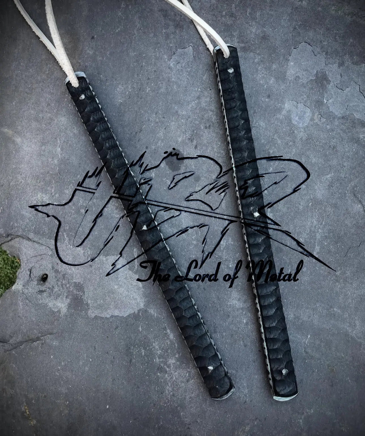 Custom Rebar Tire Thumper Stick | Heavy-Duty Rebar Thumper with Paracord Grip | UBR - Unique Blades Runner
