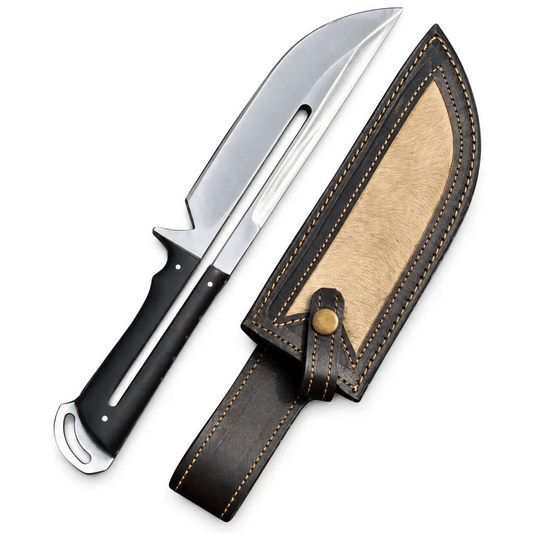 Cyberpunk Knife - Futuristic Knife with Leather Sheath - Unique Blades Runner