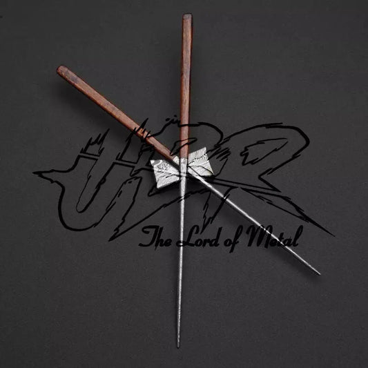 Damascus Steel Chopsticks – Non-Slip, Reusable, Best Gift - Unique Blades Runner