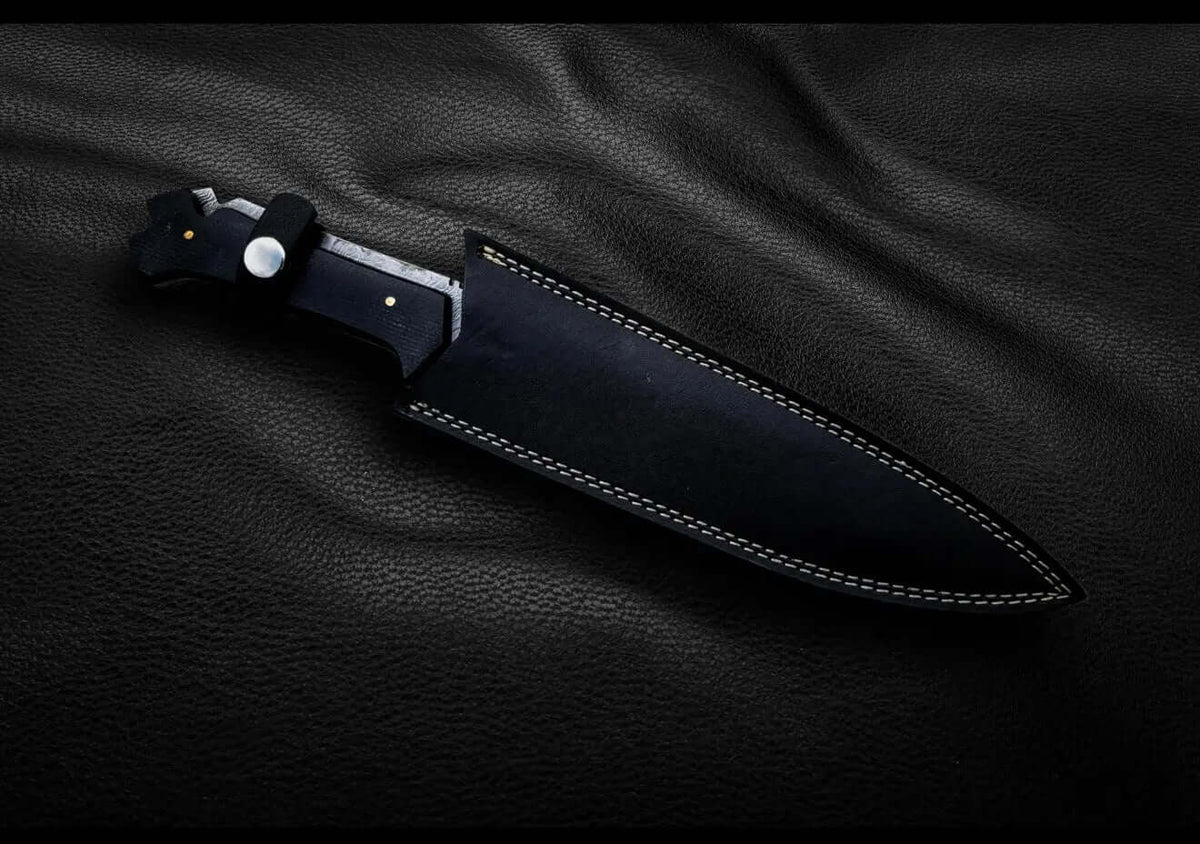 Damascus version Jack Krauser Knife - Resident Evil 4 Krauser Knife - Unique Blades Runner