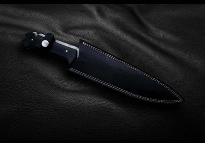 Damascus version Jack Krauser Knife - Resident Evil 4 Krauser Knife - Unique Blades Runner