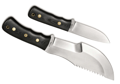 David Beck Tracker Knife - Bushcraft Knife With Leather Sheath - Unique Blades Runner