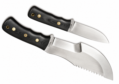 David Beck Tracker Knife - Bushcraft Knife With Leather Sheath Unique Blades Runner