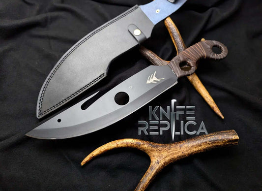 Destiny 2 Hunter Knife replica with high carbon steel blade
