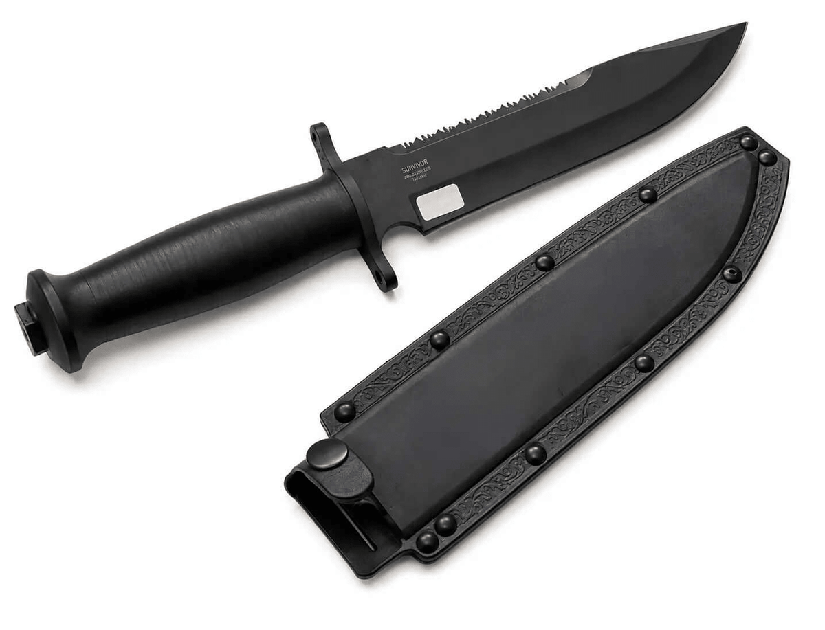 DV2 Knife Serrated Back Limited Edition - Unique Blades Runner