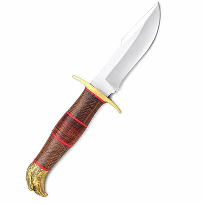 Eagle Pommel Bowie Knife – Traditional Fixed Blade Knife - Unique Blades Runner