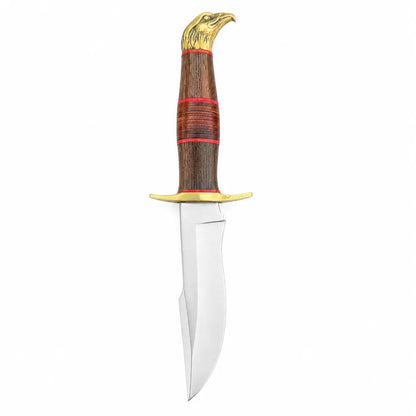 Eagle Pommel Bowie Knife – Traditional Fixed Blade Knife - Unique Blades Runner