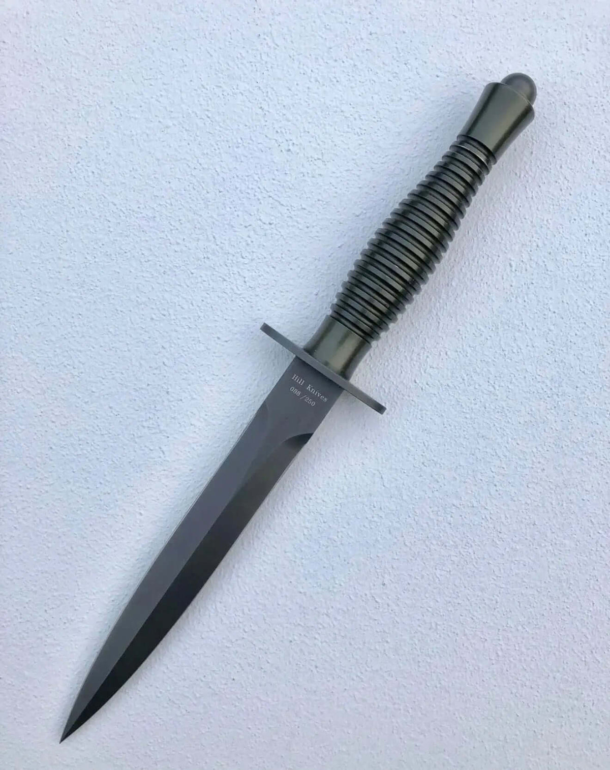Fx-592 Fairbairn Sykes Knife - High Carbon Steel With Leather Sheath - Unique Blades Runner