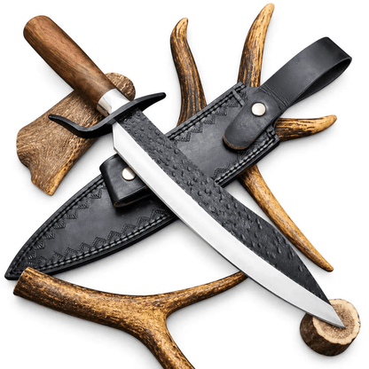 Game OF Thrones Knife - Carbon Steel Blade With Leather Sheath - Unique Blades Runner