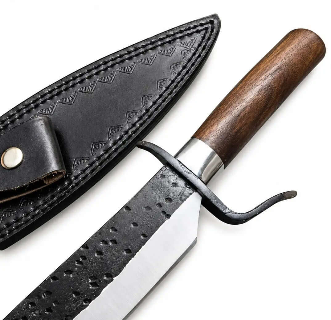 Game OF Thrones Knife - Carbon Steel Blade With Leather Sheath - Unique Blades Runner