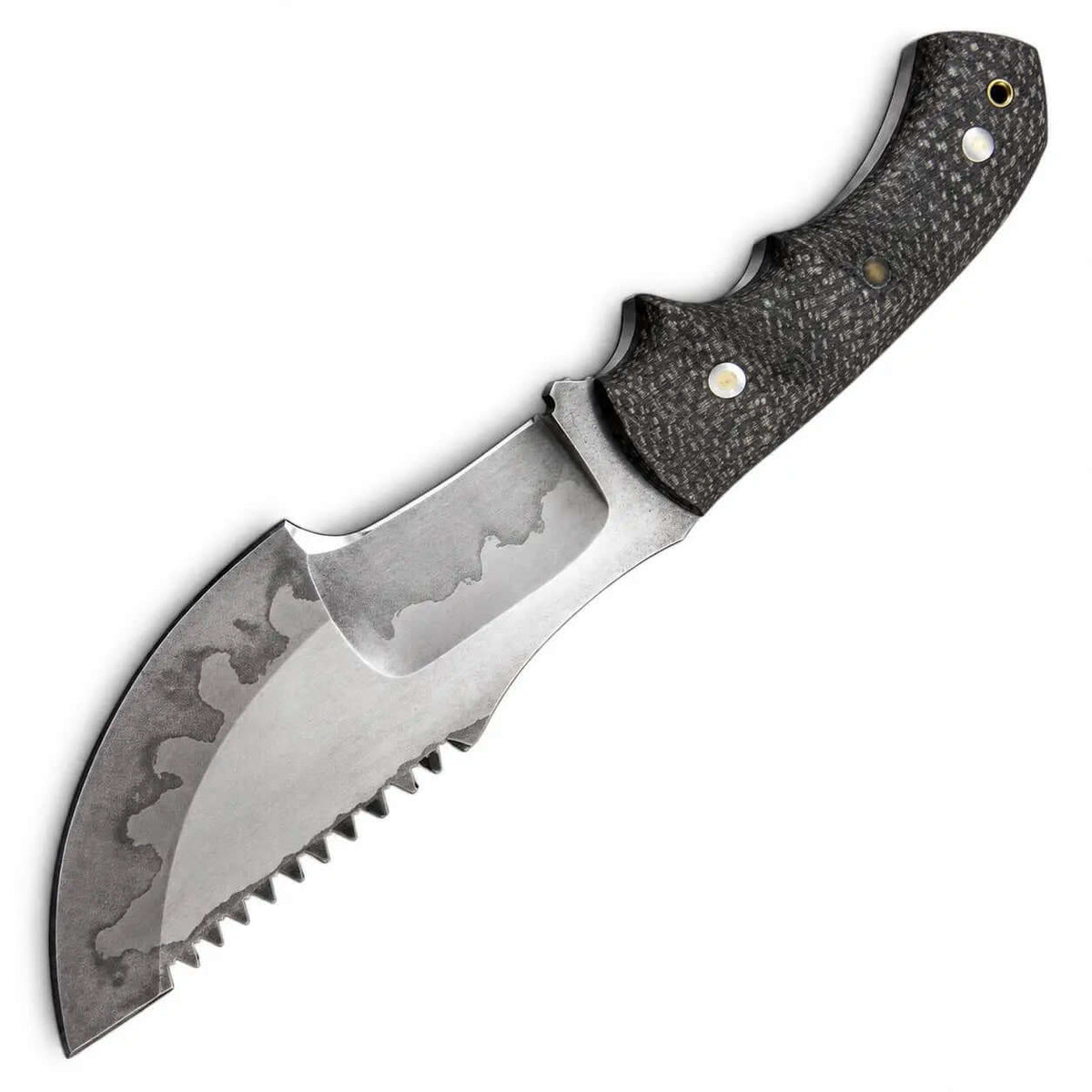Hamon Finish Tracker Knife | Micarta Handle Collector Edition - Unique Blades Runner