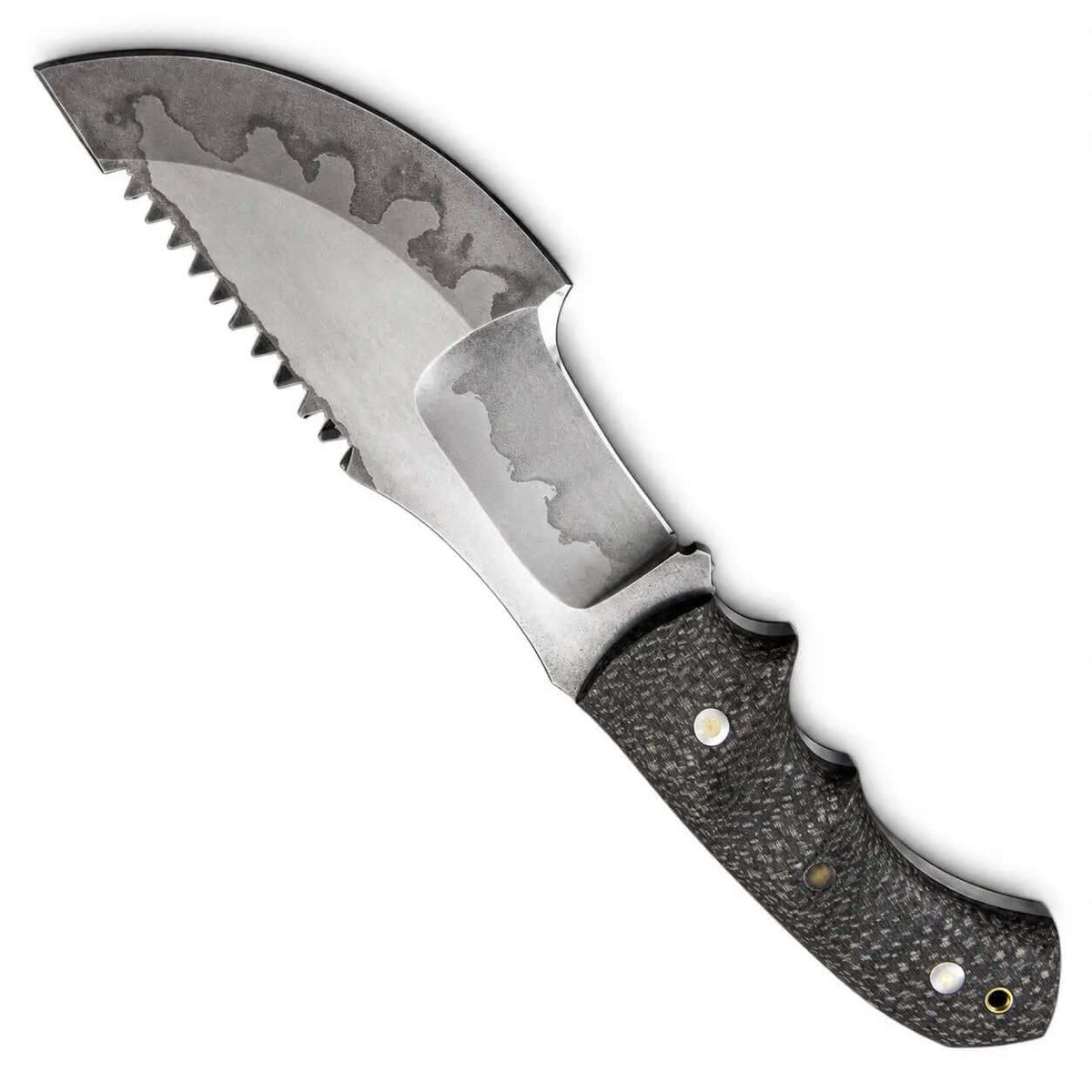 Hamon Finish Tracker Knife | Micarta Handle Collector Edition - Unique Blades Runner
