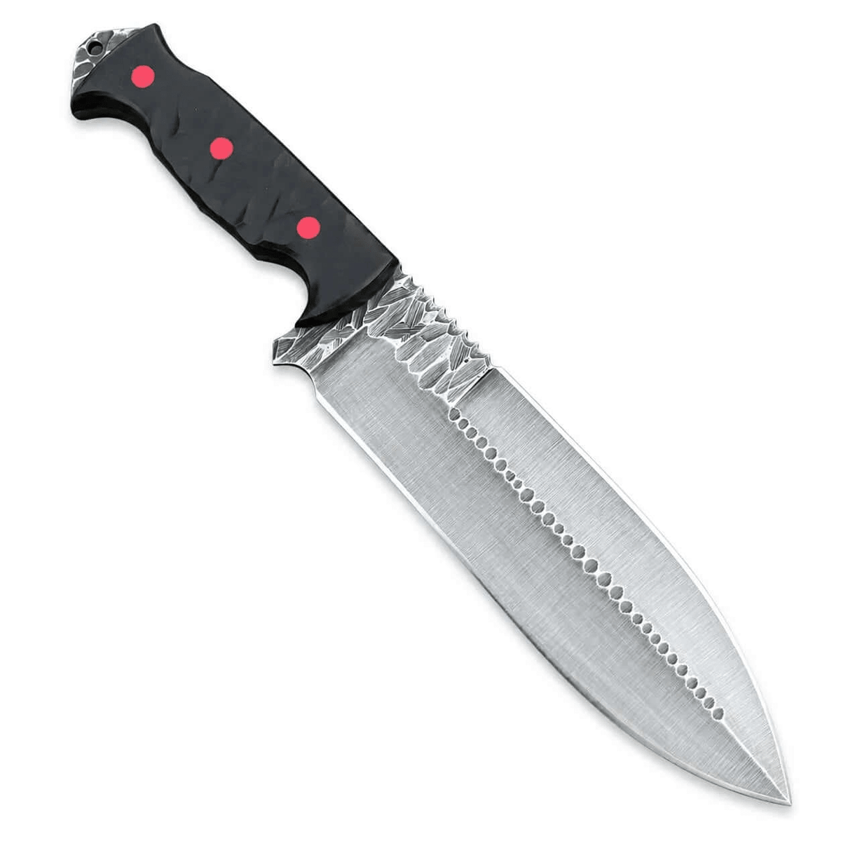 Handmade Bowie Knife – Full Tang Hunting Knife with G10 Handle - Unique Blades Runner