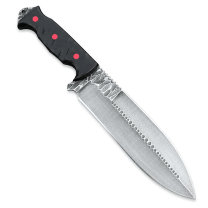 Handmade Bowie Knife – Full Tang Hunting Knife with G10 Handle - Unique Blades Runner