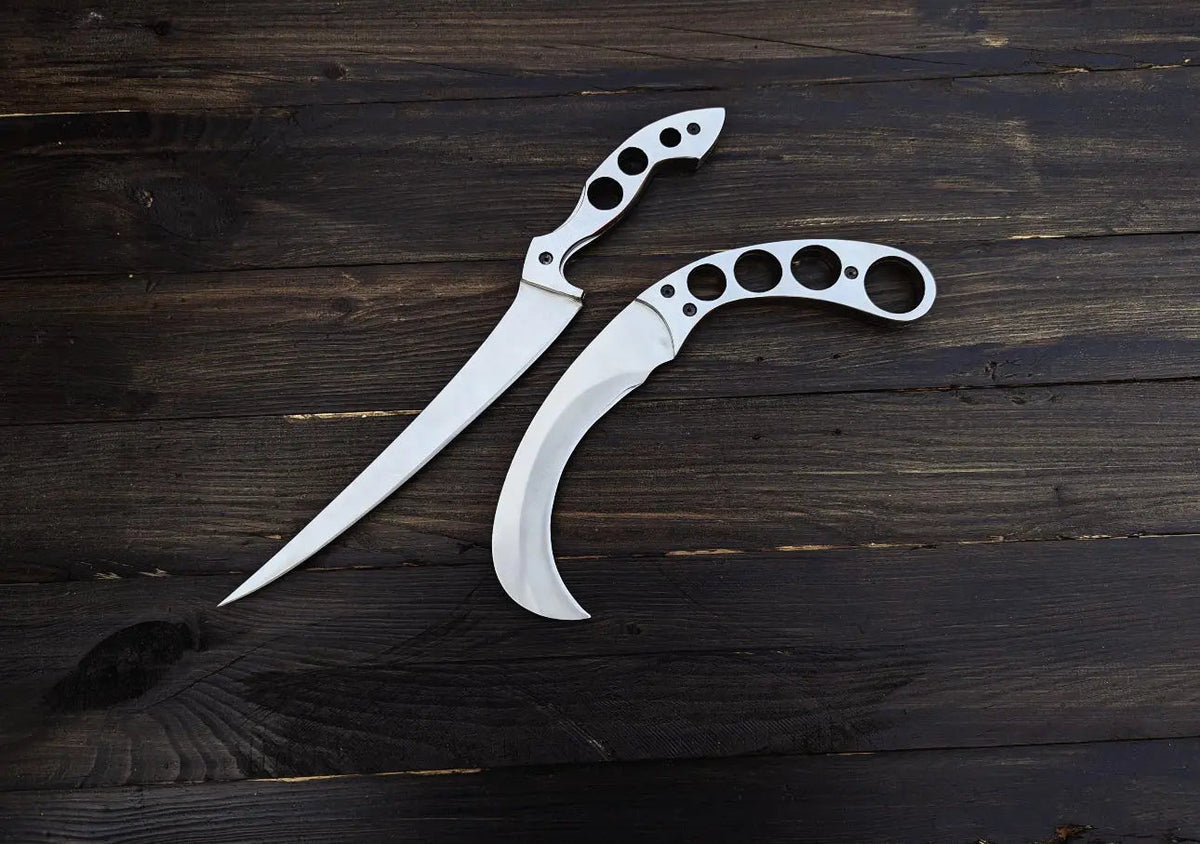 Handmade Dexter Morgan Knife Replica – Custom Blood Slide Knife - Unique Blades Runner