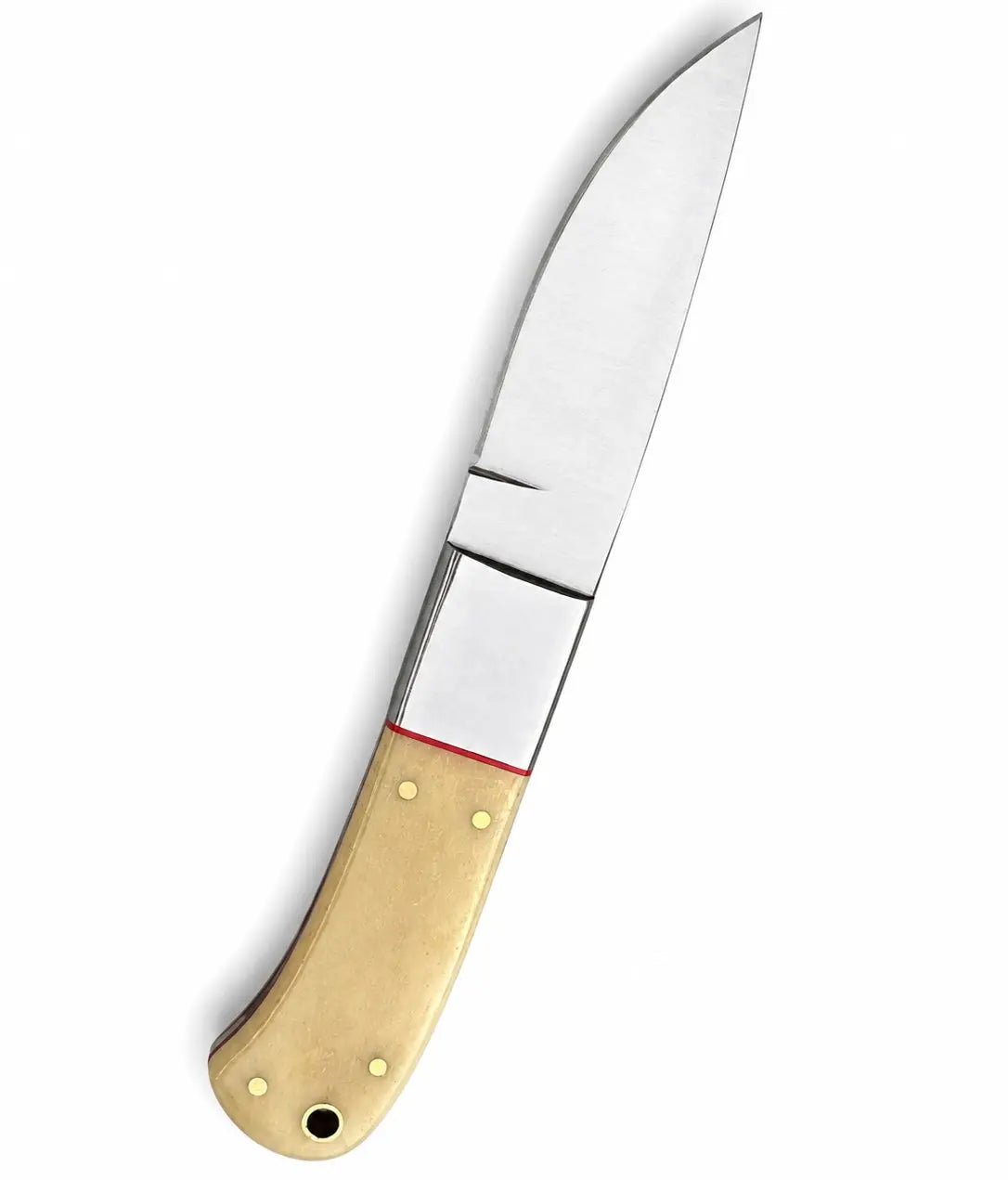 Handmade Hunting Skinner Knife with Bone Handle - Unique Blades Runner