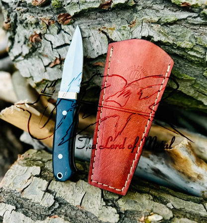 Handmade Skinner Knife – Hunting Knife with Micarta Handle - Unique Blades Runner