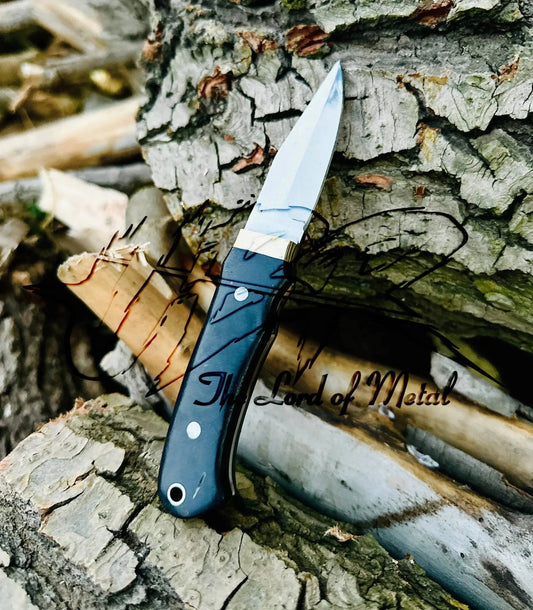Handmade Skinner Knife – Hunting Knife with Micarta Handle - Unique Blades Runner