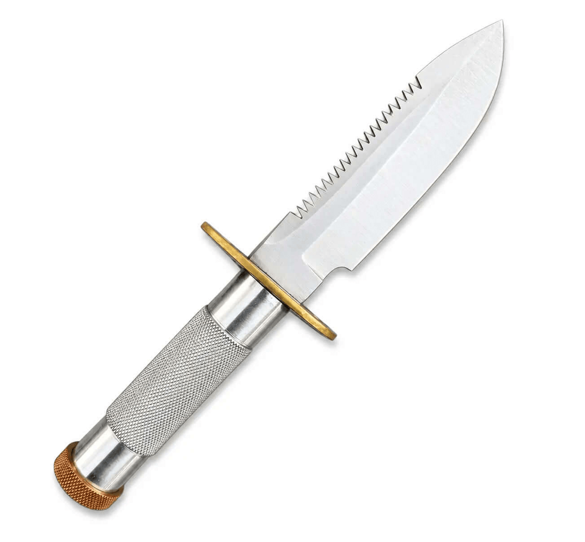 Handmade Survival Knife – Hollow Handle Fixed Blade with Sawback Spine - Unique Blades Runner