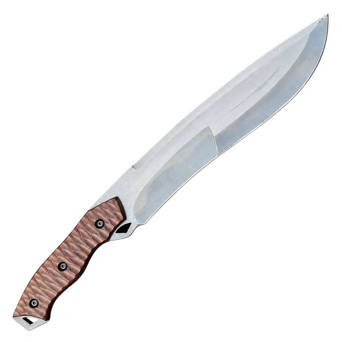 Handmade Tracker Knife – Carbon Steel Blade with Micarta Grip - Unique Blades Runner