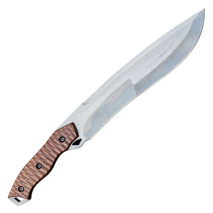 Handmade Tracker Knife – Carbon Steel Blade with Micarta Grip - Unique Blades Runner