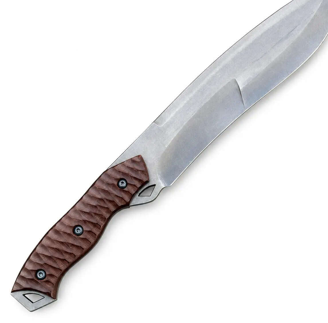 Handmade Tracker Knife – Carbon Steel Blade with Micarta Grip - Unique Blades Runner