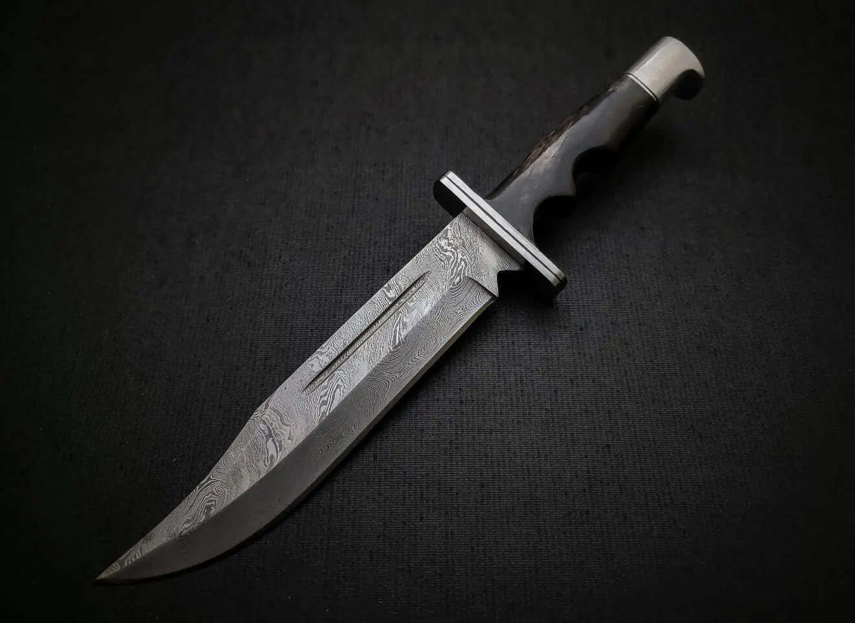 Horror Movie Knife Replica - Damascus Steel Scream Knife Replica - Unique Blades Runner