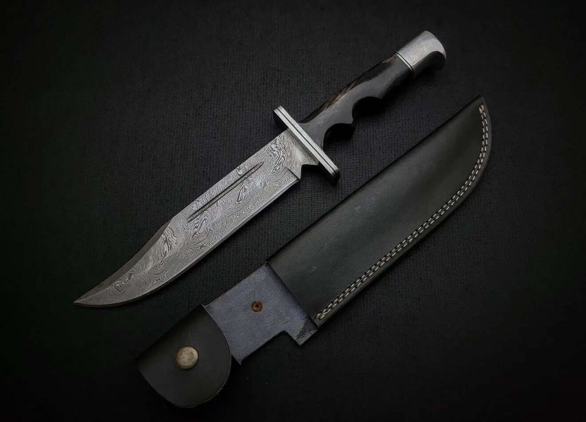 Horror Movie Knife Replica - Damascus Steel Scream Knife Replica - Unique Blades Runner