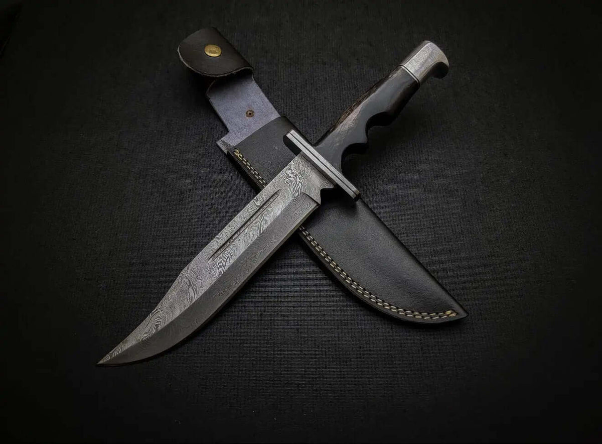 Horror Movie Knife Replica - Damascus Steel Scream Knife Replica - Unique Blades Runner