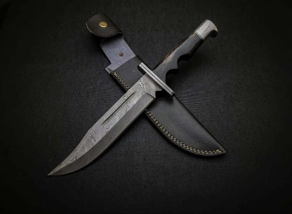 Horror Movie Knife Replica - Damascus Steel Scream Knife Replica - Unique Blades Runner