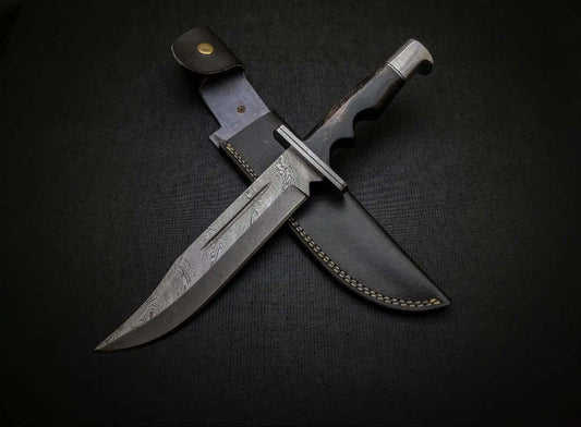 Horror Movie Knife Replica - Damascus Steel Scream Knife Replica - Unique Blades Runner