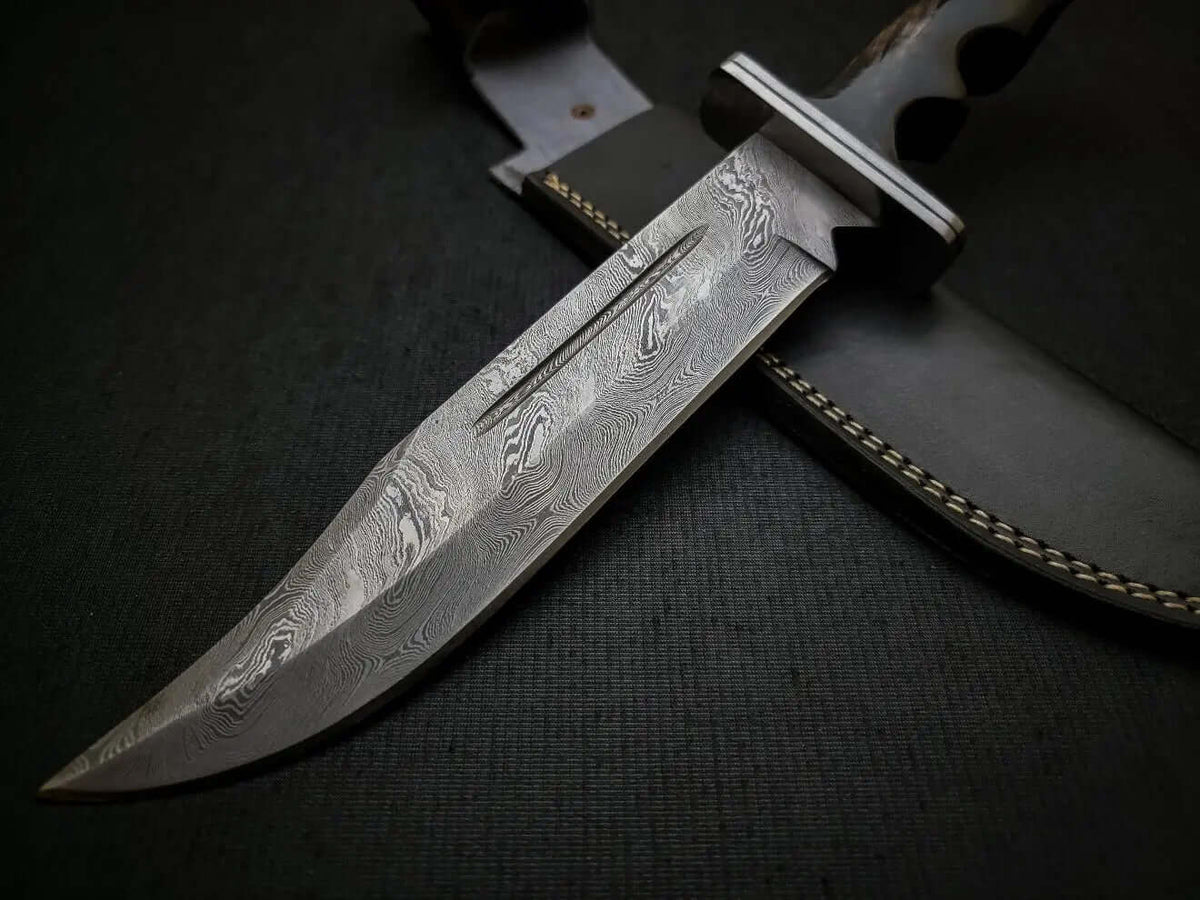 Horror Movie Knife Replica - Damascus Steel Scream Knife Replica - Unique Blades Runner