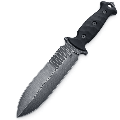 Hunting Bowie Knife with Micarta Handle – Forged Steel Gift Knife - Unique Blades Runner