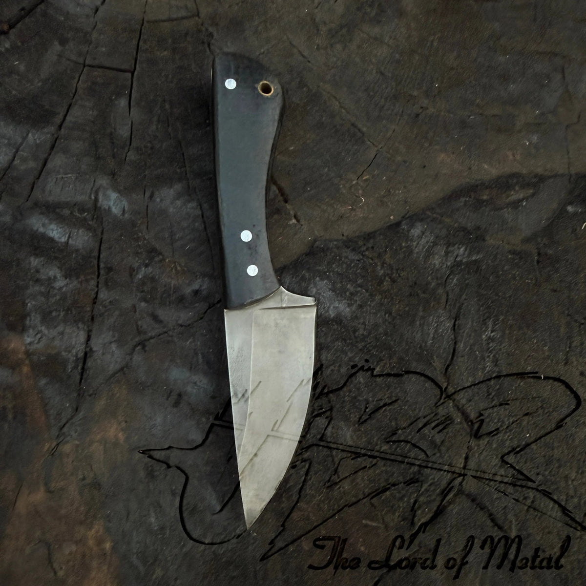 Hunting Skinner Knife | High Carbon Steel Blade With Micarta Handle - Unique Blades Runner