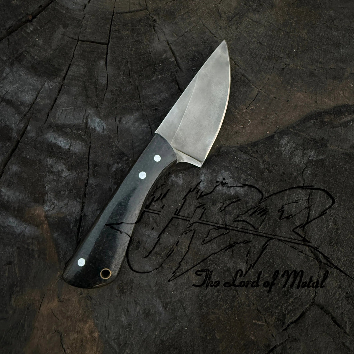 Hunting Skinner Knife | High Carbon Steel Blade With Micarta Handle - Unique Blades Runner