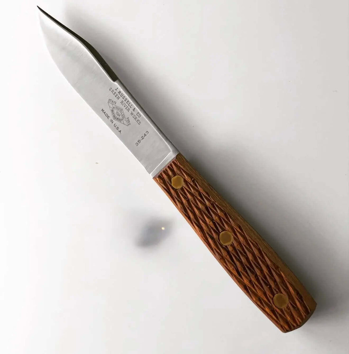 J. Russell Green River Works Hunting Knife, circa 1960s. - Unique Blades Runner