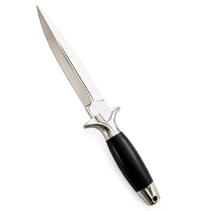 Kershaw Trooper Knife – Handmade Fixed Blade with Leather Sheath - Unique Blades Runner
