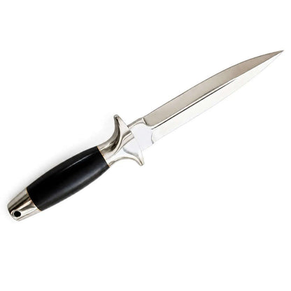 Kershaw Trooper Knife – Handmade Fixed Blade with Leather Sheath - Unique Blades Runner