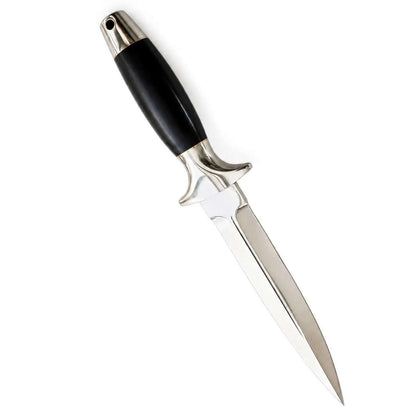 Kershaw Trooper Knife – Handmade Fixed Blade with Leather Sheath - Unique Blades Runner