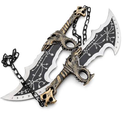 Kratos Blades Of Chaos - God of War Cosplay Props - Unique Blades Runner