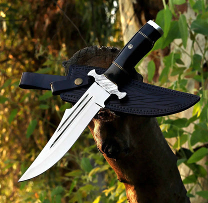 Lot of 20 D2 Steel Bowie Knives | Handmade Polished Blade Knife Set - Unique Blades Runner