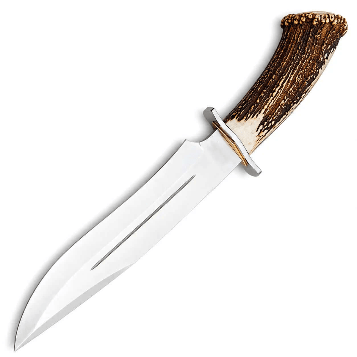 Muela Magnum 26 Stag Handle Bowie Knife – Spanish Classic Fixed Blade - Unique Blades Runner
