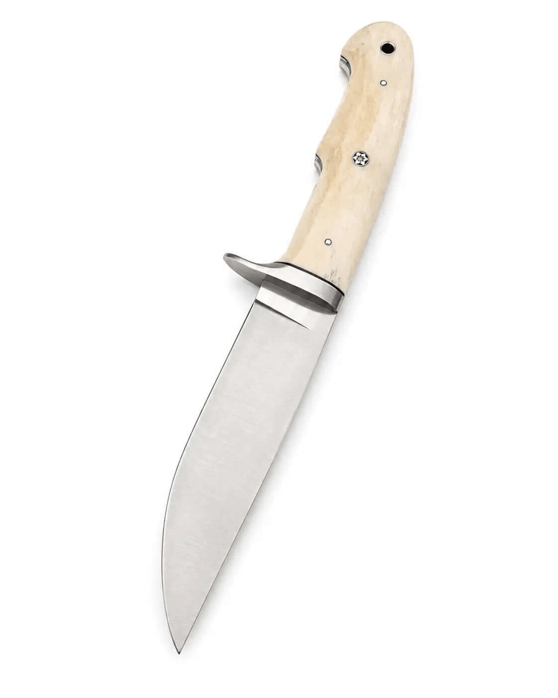 Outdoor Fixed Blade Hunting Knife – Handmade Fixed Blade with Natural Bone Handle - Unique Blades Runner