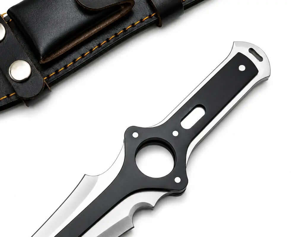 Persona 5 Joker Knife – Handmade Game Inspired Replica with Leather Sheath - Unique Blades Runner